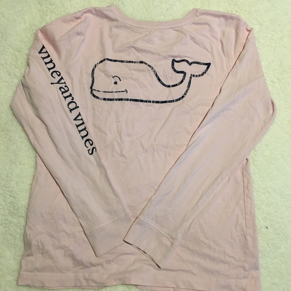 Pink vineyard vine long sleeve